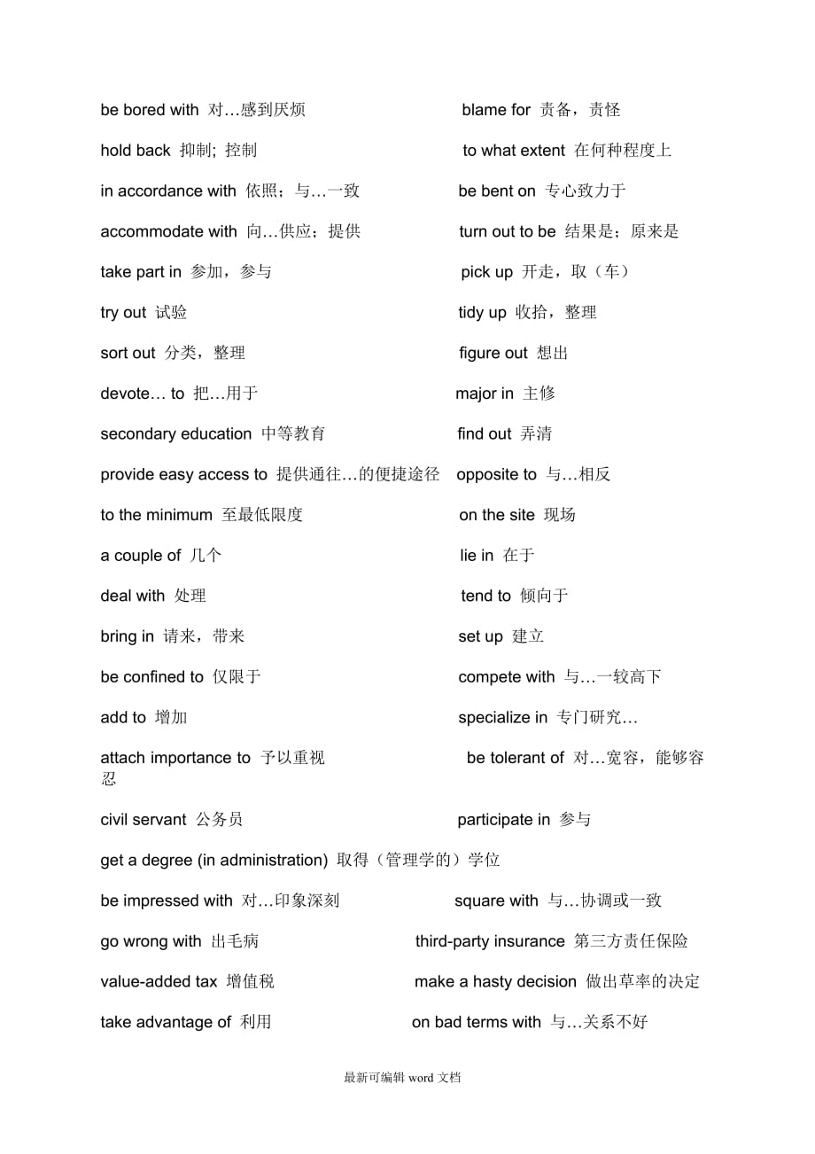 高考常用固定搭配总结4.doc_第2页