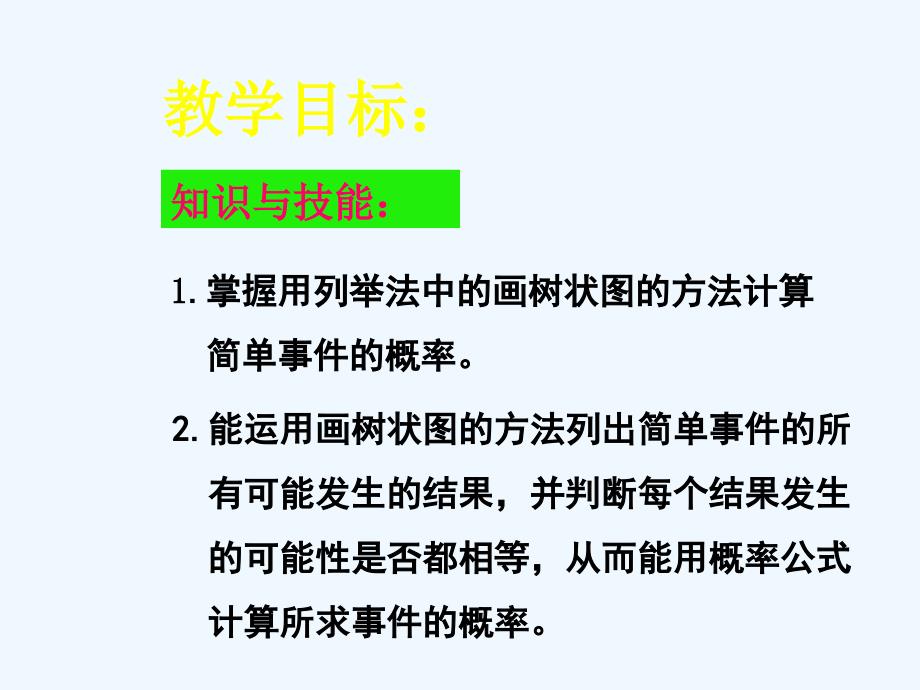 北京课改版数学九上23.1《求概率的方法》ppt课件_第2页