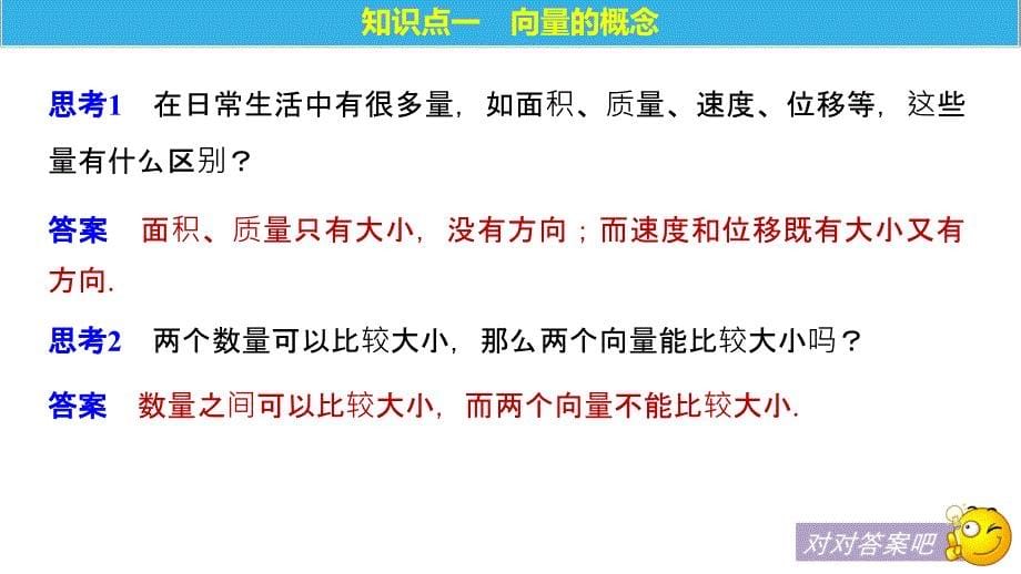 数学新学案同步必修四人教A全国通用课件：第二章 平行向量2.1_第5页