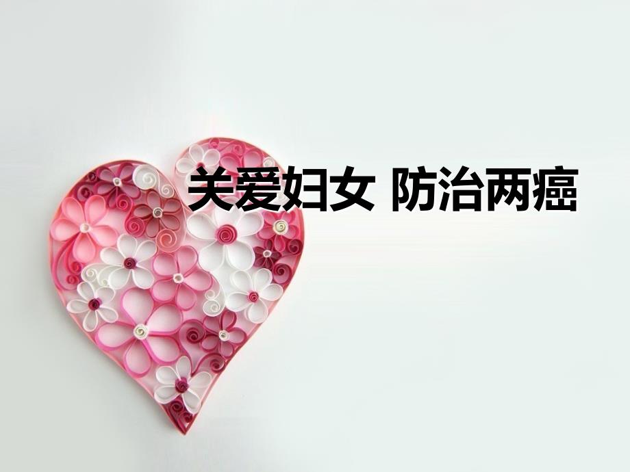 关爱妇女防治两癌讲座PPT课件.ppt_第1页