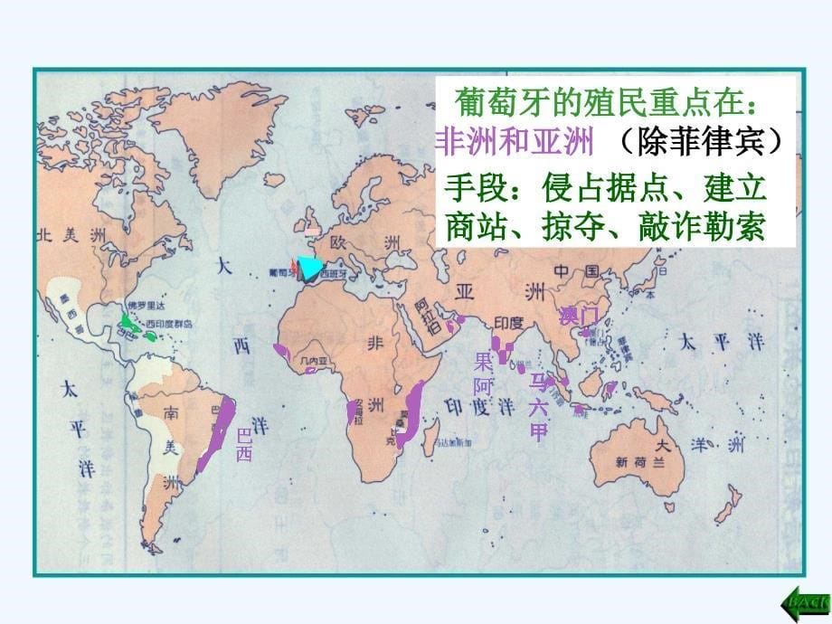 山东省日照青山学校岳麓高中历史必修二课件：第8课 欧洲的殖民扩张与掠夺_第5页