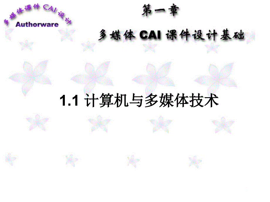 多媒体CAI课件的设计和制作.ppt_第3页