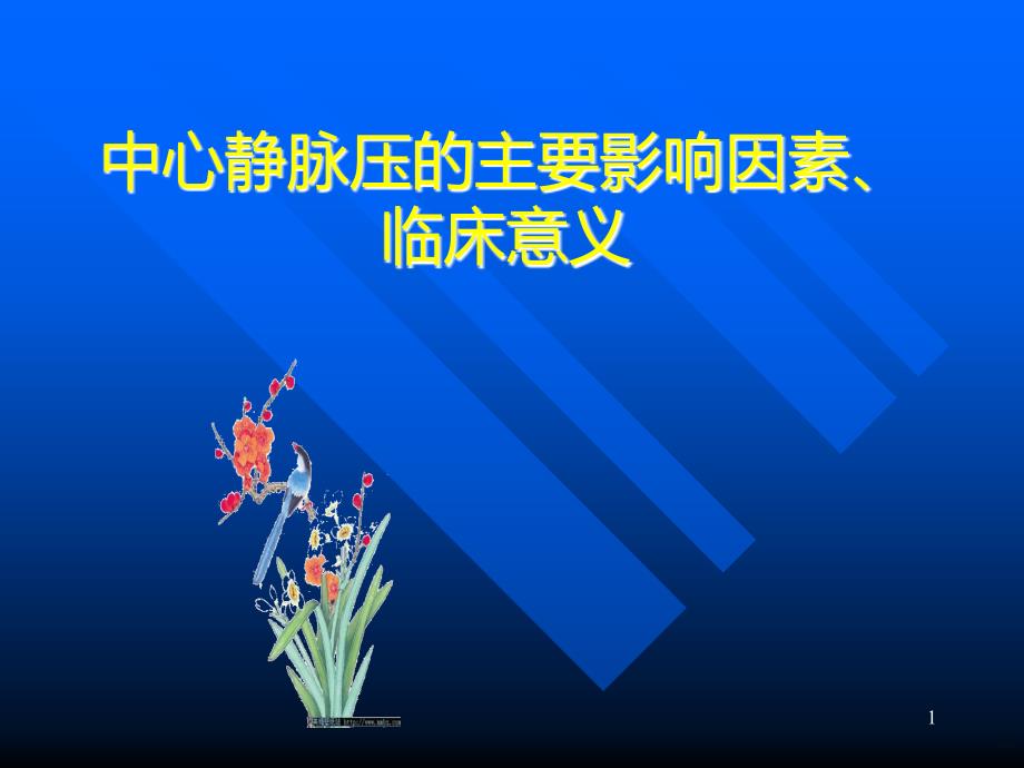 中心静脉压的临床意义PPT课件.ppt_第1页