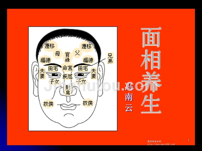 从面相学看养生PPT课件.ppt_第1页