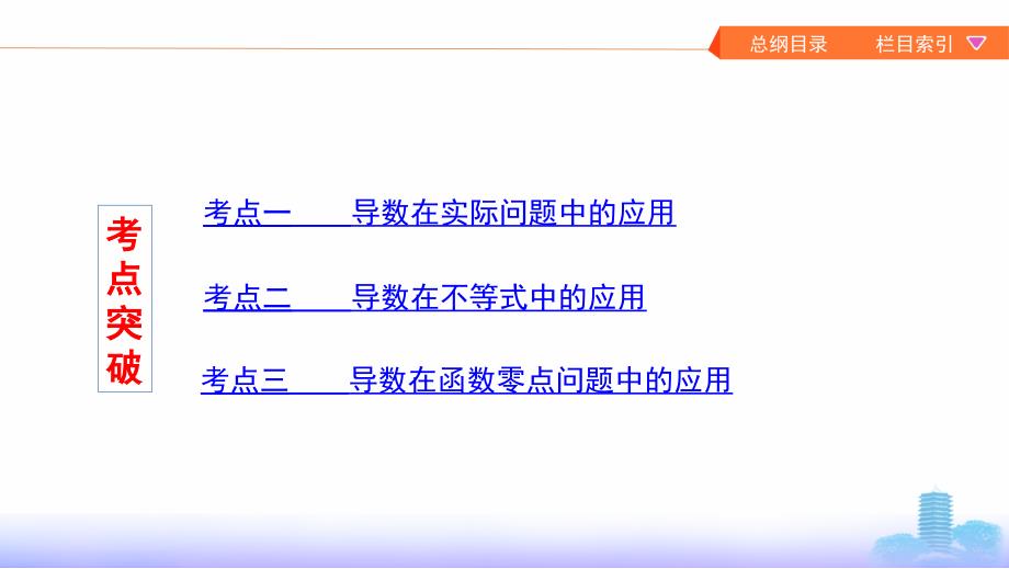 数学新攻略江苏专用大一轮课件：第三章 4-第四节　导数的综合问题_第3页