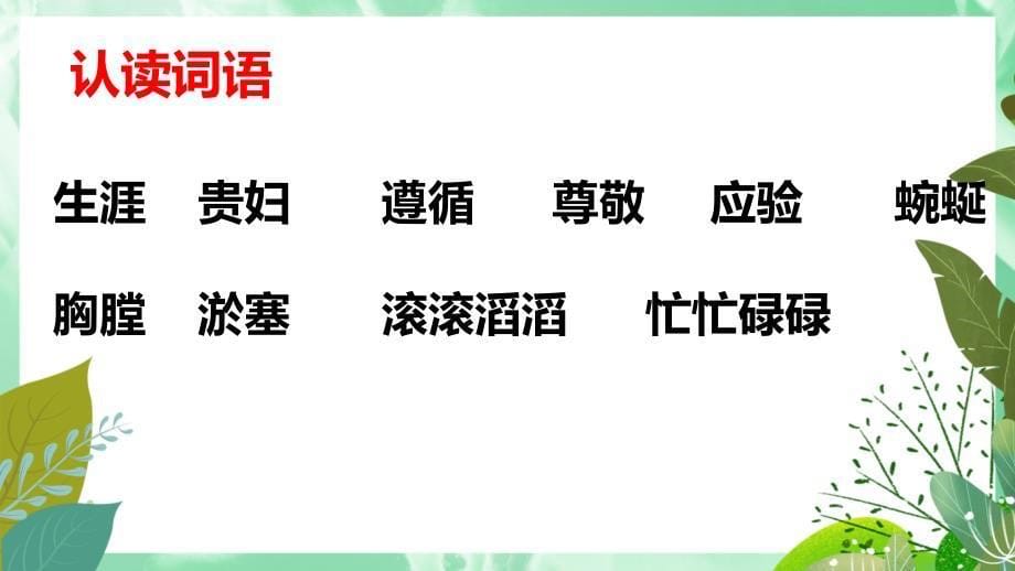 ·三年级下册语文课件·《池子与河流》人教部编版 (共17张PPT)_第5页