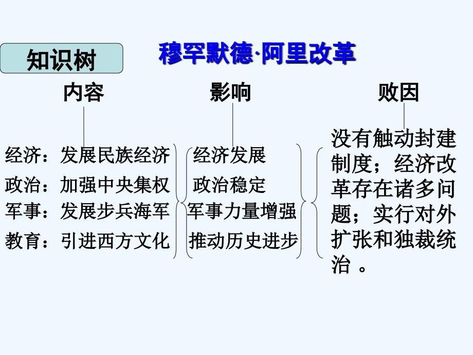 历史岳麓选修一 第四单元第13课 穆罕默德阿里改革 课件_第2页