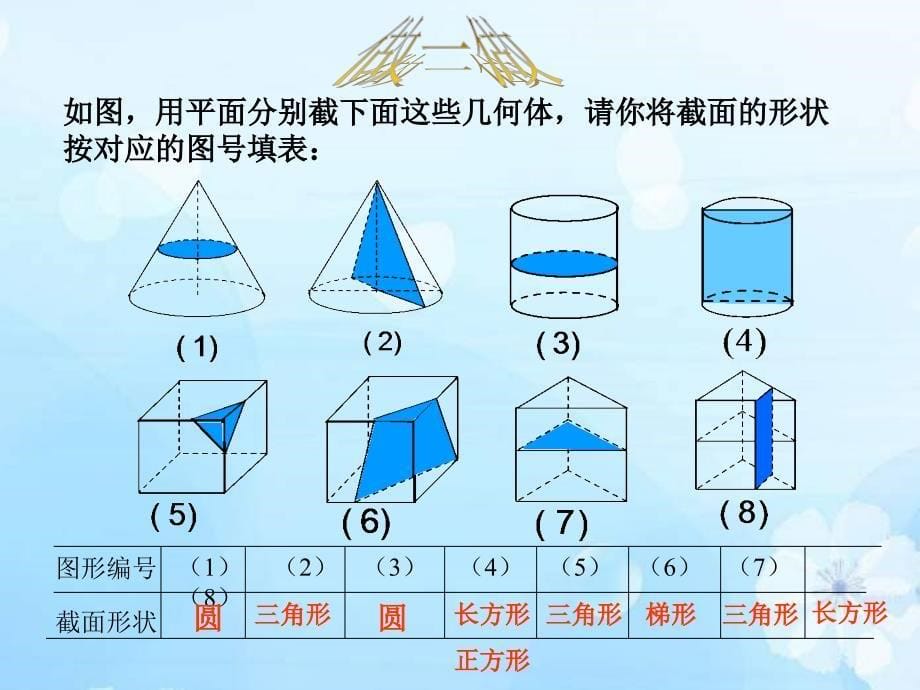 冀教版七上1.5《用平面截几何体》ppt课件3_第5页