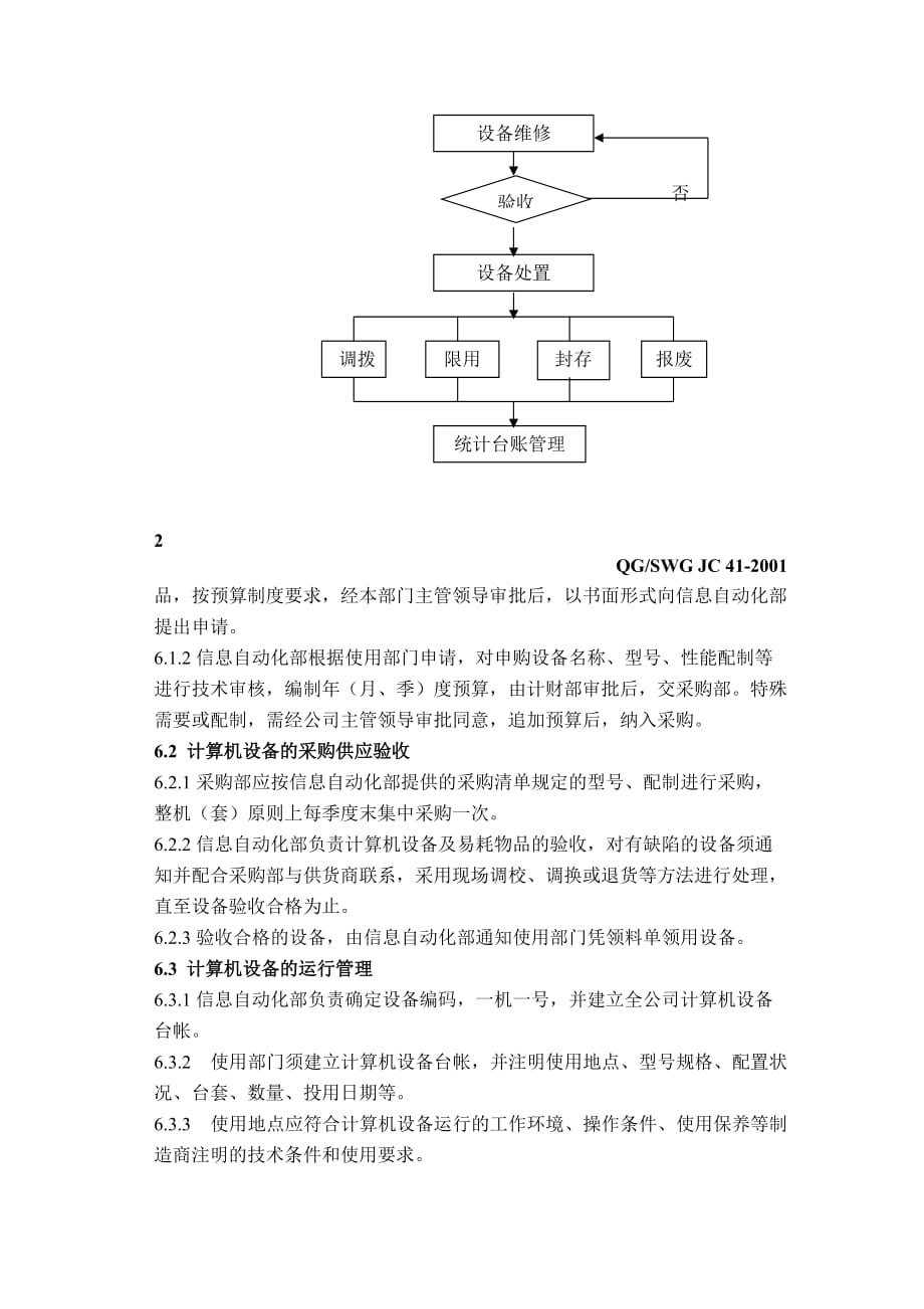 （设备管理）计算机设备管理标准_第3页