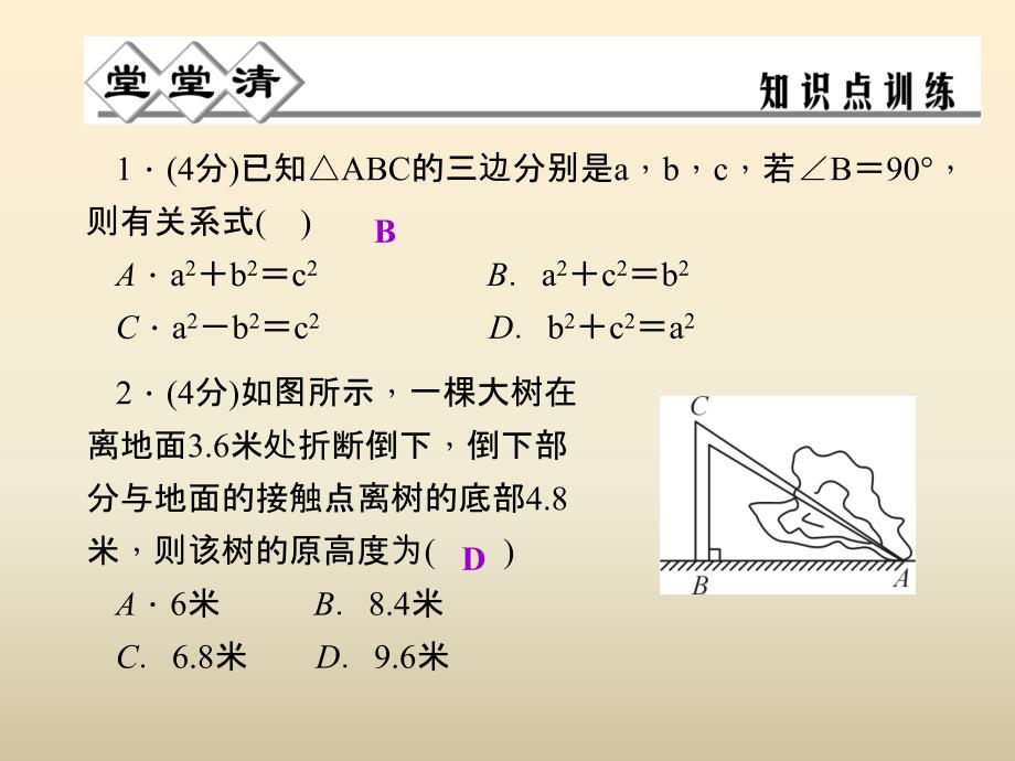 八年级数学上册 2.7 探索勾股定理（第1课时）课件 （新）浙教_第3页