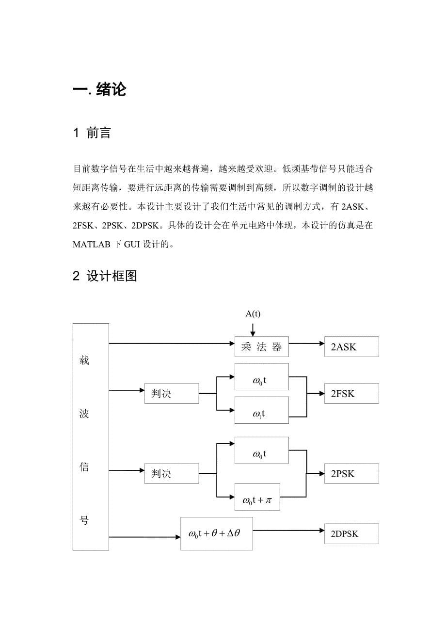 数字调制GUI仿真平台的设计_第5页