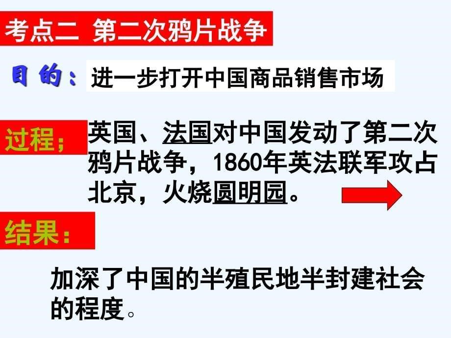 人民版必修1《列强入侵与民族危机》ppt课件4_第5页