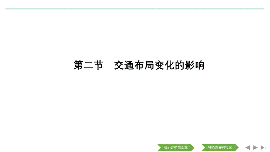 新设计地理人教（新课改地区）必修二课件：第五章 交通运输布局及其影响 第二节_第1页