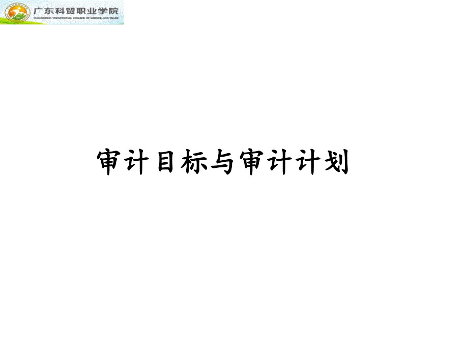 审计目标与审计计划完整版本.ppt_第1页