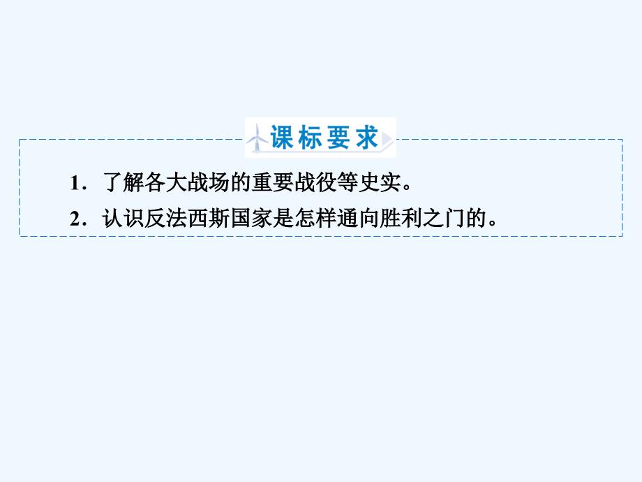 历史同步优化指导（北师大选修3）课件：3.4 第二次世界大战的转折和结束_第3页