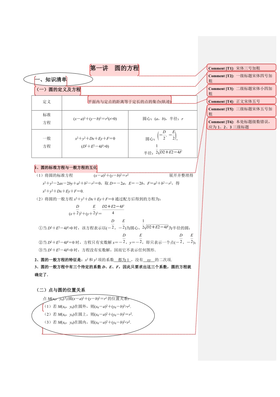 高中数学圆的方程知识点题型归纳.docx_第2页