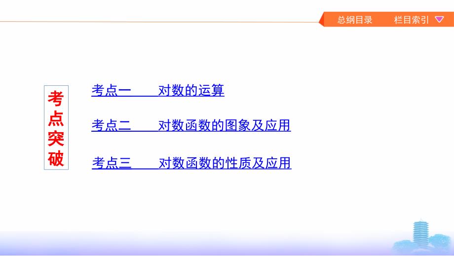 数学新攻略江苏专用大一轮课件：第二章 7-第七节　对数与对数函数_第3页