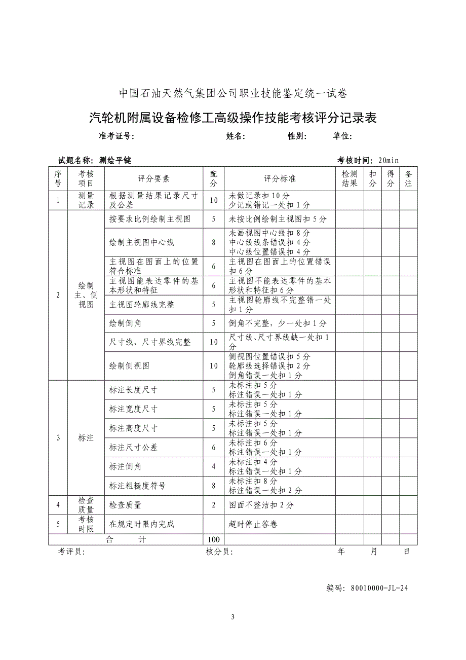 （设备管理）汽轮机附属设备检修工高级_第3页