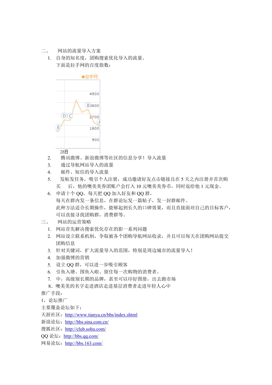 （营销策划）噢美美团购网推广计划书_第2页