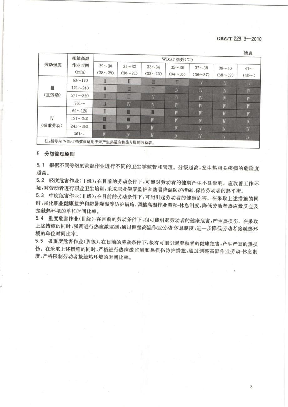 工作场所职业病危害作业分级-第3部分高温_第5页