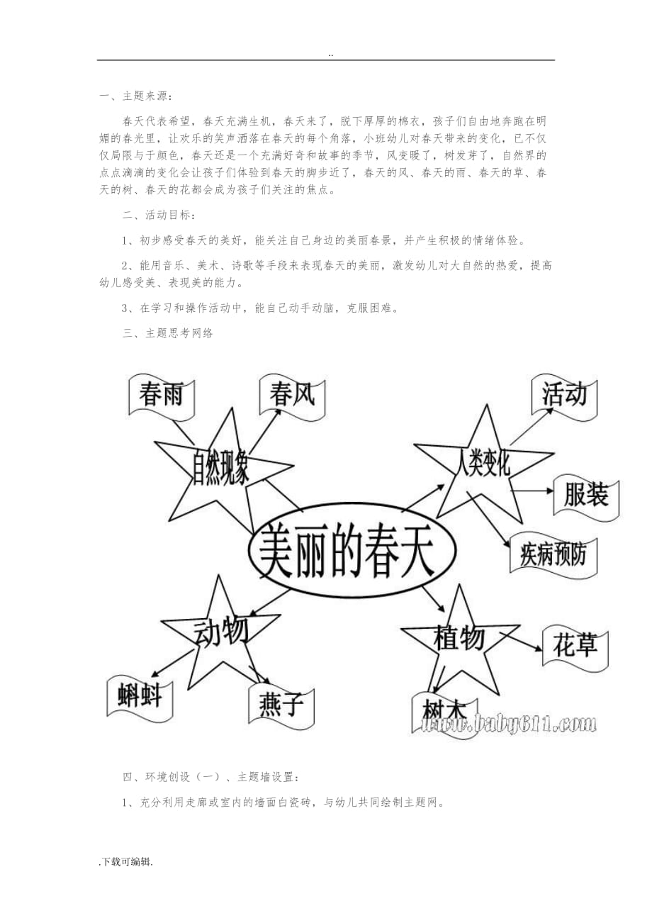 春天主题活动方案_第1页