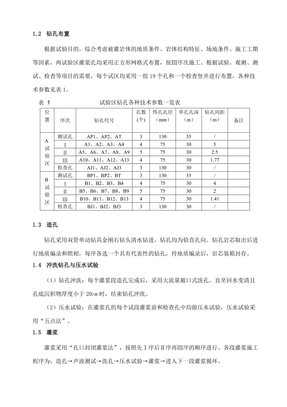 （生产管理知识）高摩赞大坝枢纽工程坝基坝肩生产性固结灌浆试验施工_第3页