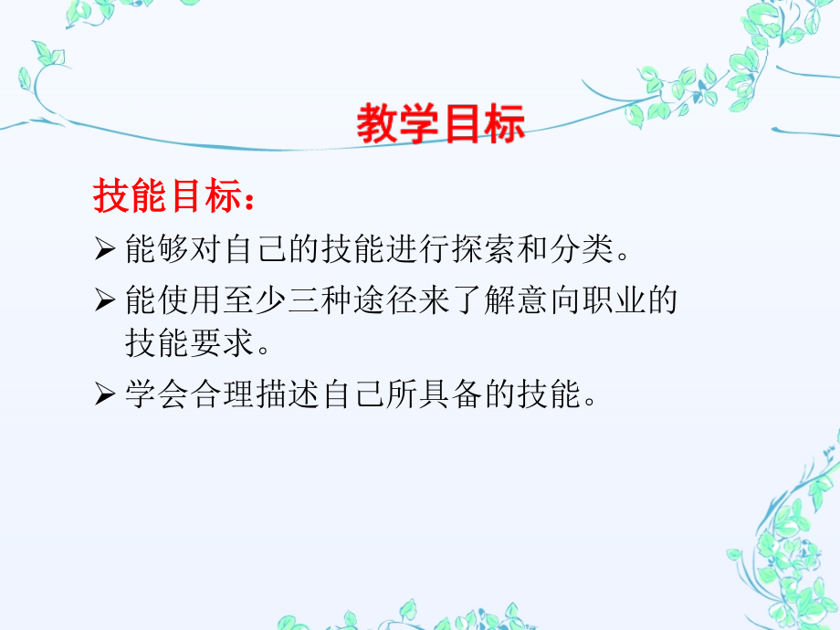 职业生涯规划 自我探索之认识能力.ppt_第3页