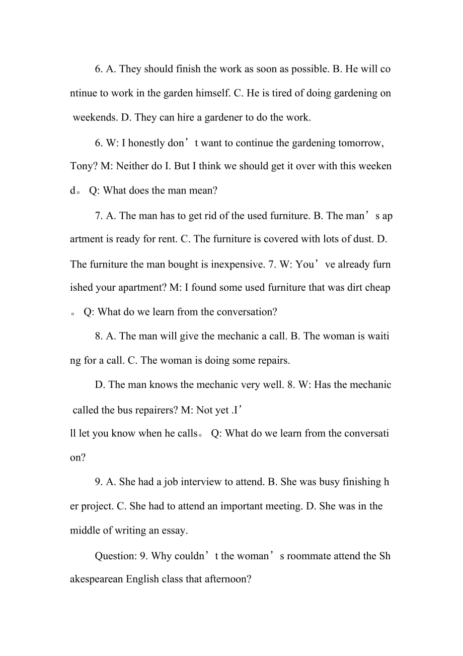 2014年大学英语四六级考试真题及参考答案（部分）.doc_第4页