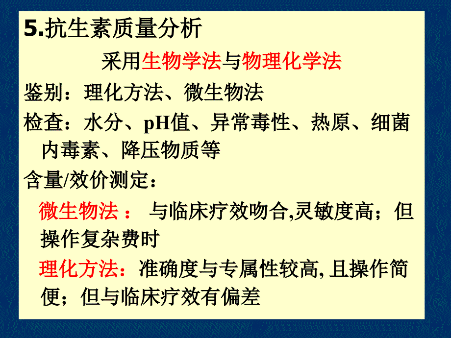 药物分析-第十一章抗生素类药物的分析_第3页