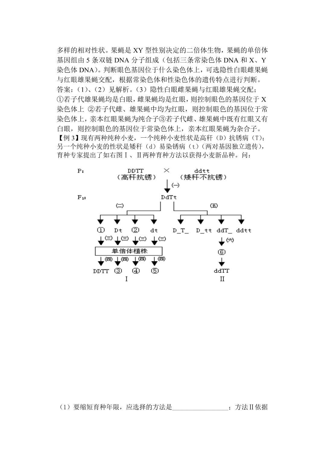 孟德尔遗传定律专项练习题库.doc_第2页