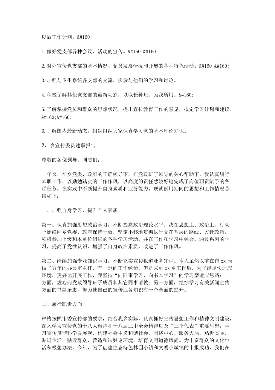 宣传委员述职调查报告.doc_第2页