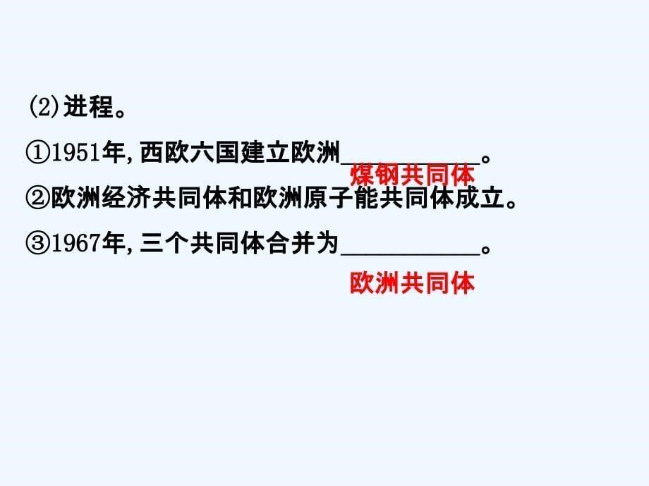 江苏省高考一轮复习历史课件：8.14 世界多极化趋势的出现和加强_第5页