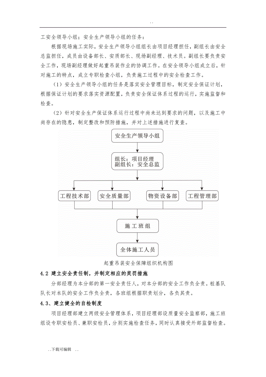 吊装作业的安全专项工程施工设计方案_第4页