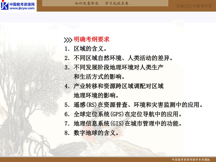 高考地理第二轮专题巩固复习区域地理环境与人类活动s技术的应用_第1页