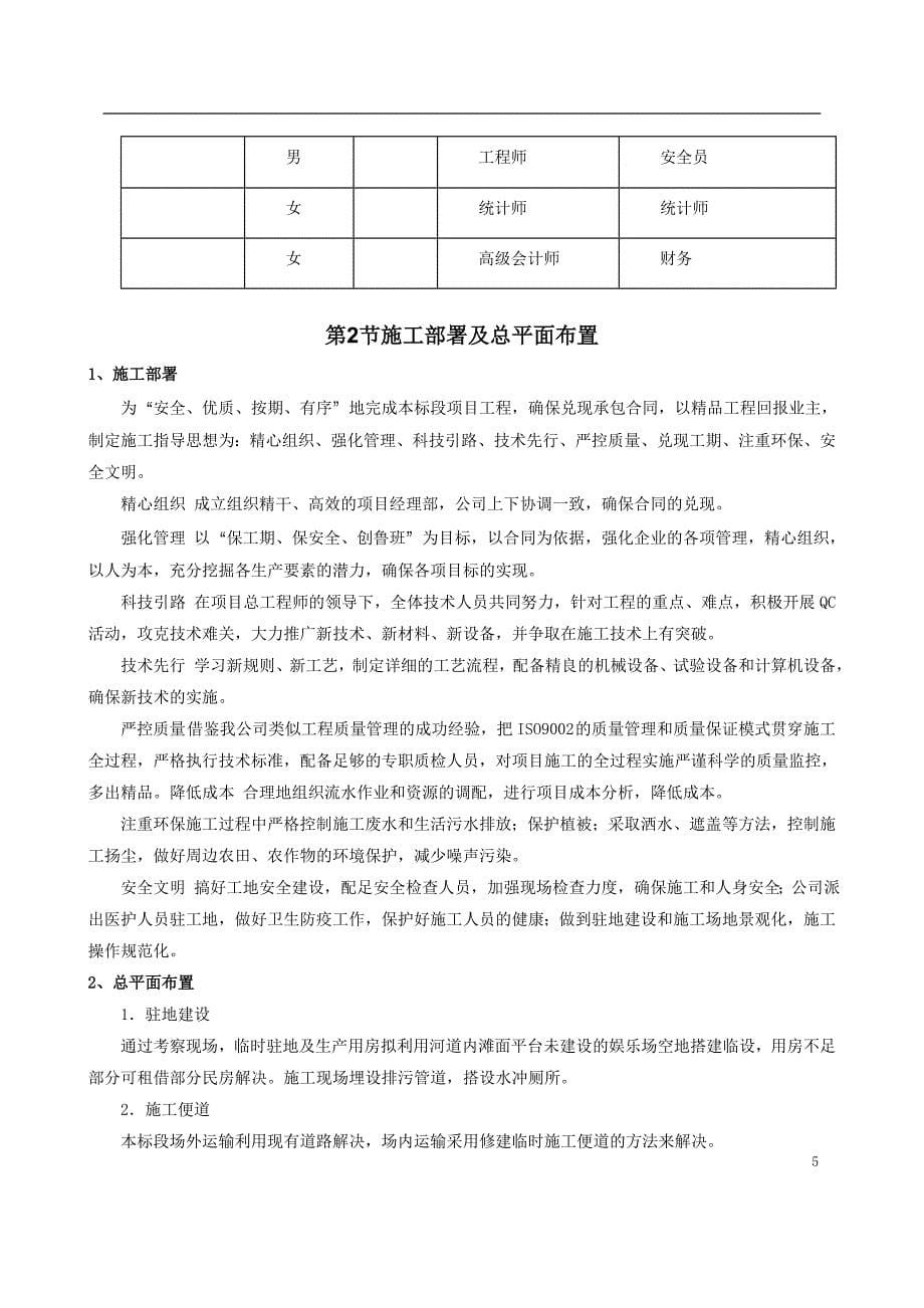 【精编】景观建设河堤内滩面平台园林绿化工程施工组织设计_第5页