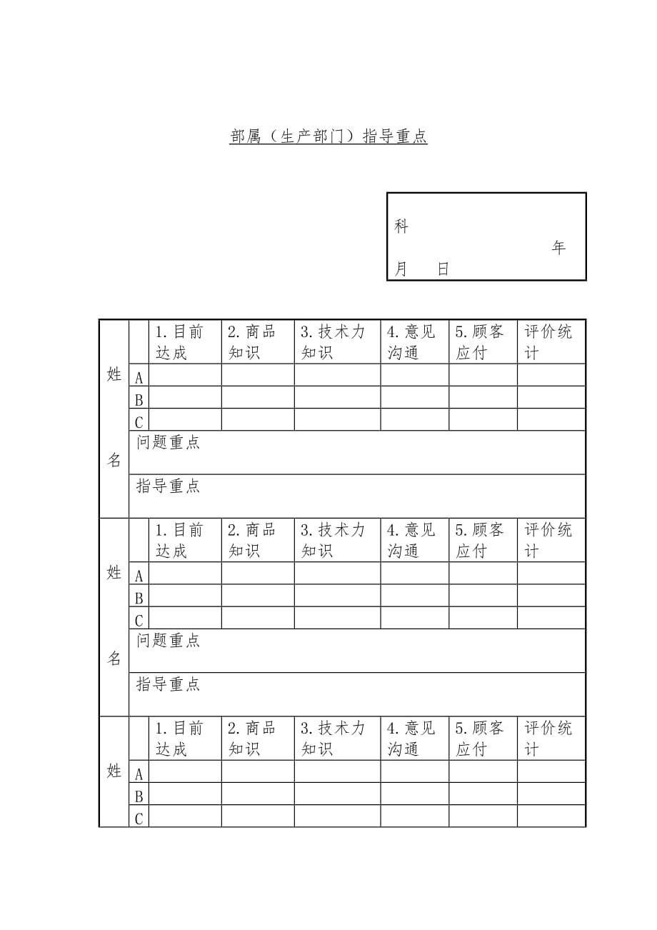 各行业生产管理知识汇总313_第1页