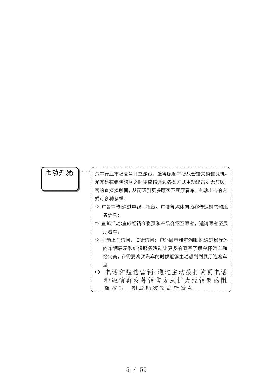 汽车4S店标准销售计划流程_第5页