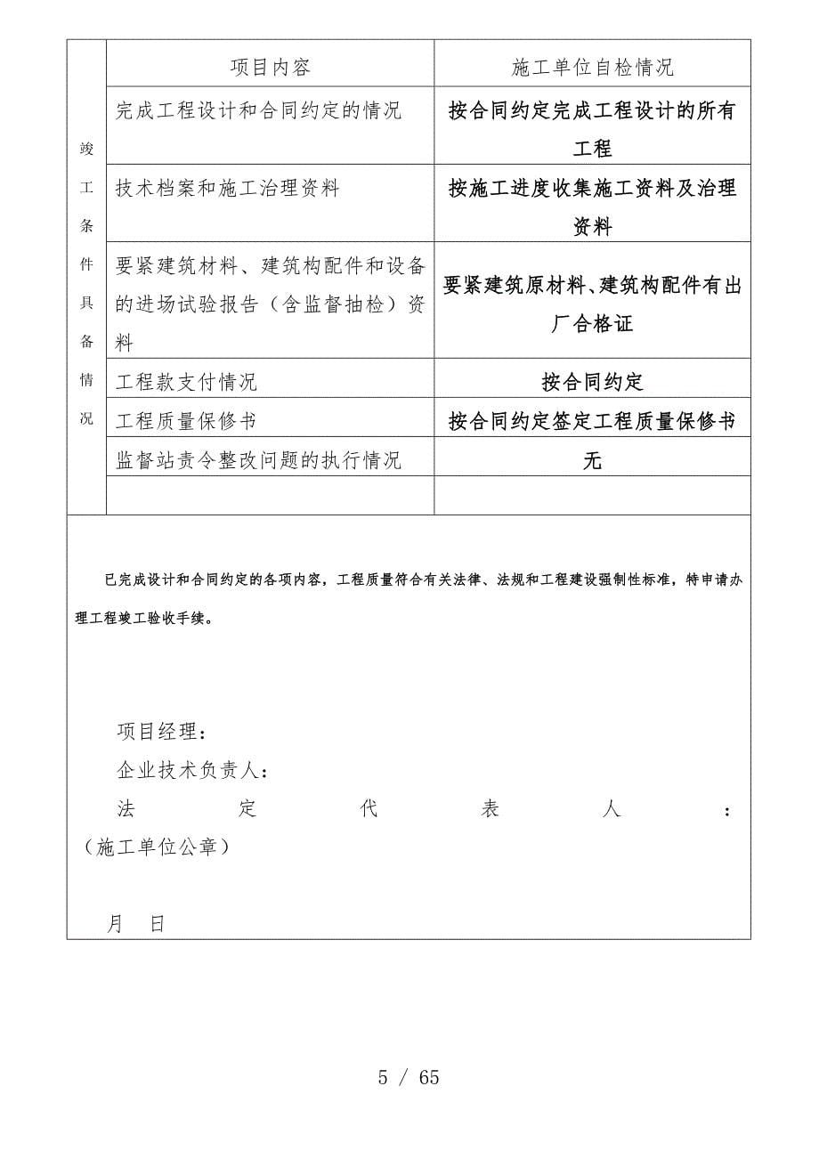 清雅公寓据点装修项目策划竣工资料_第5页