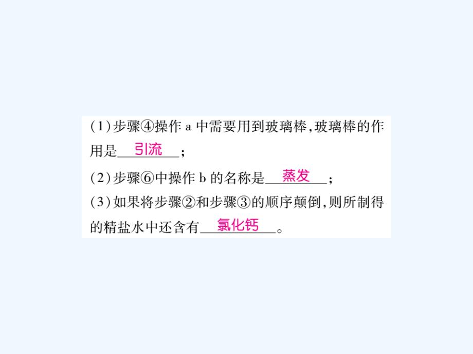 2017年中考化学总复习第二轮中考专题提升专题七工艺流程题（精练）_第3页