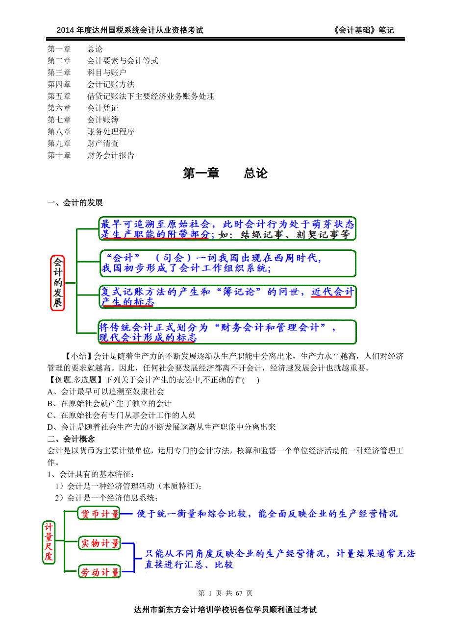 【精编】会计基础笔记_第1页