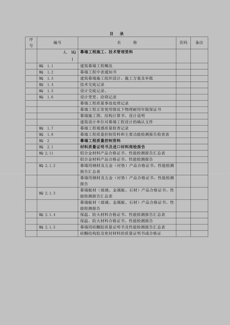 【精编】建筑幕墙验收资料_第2页