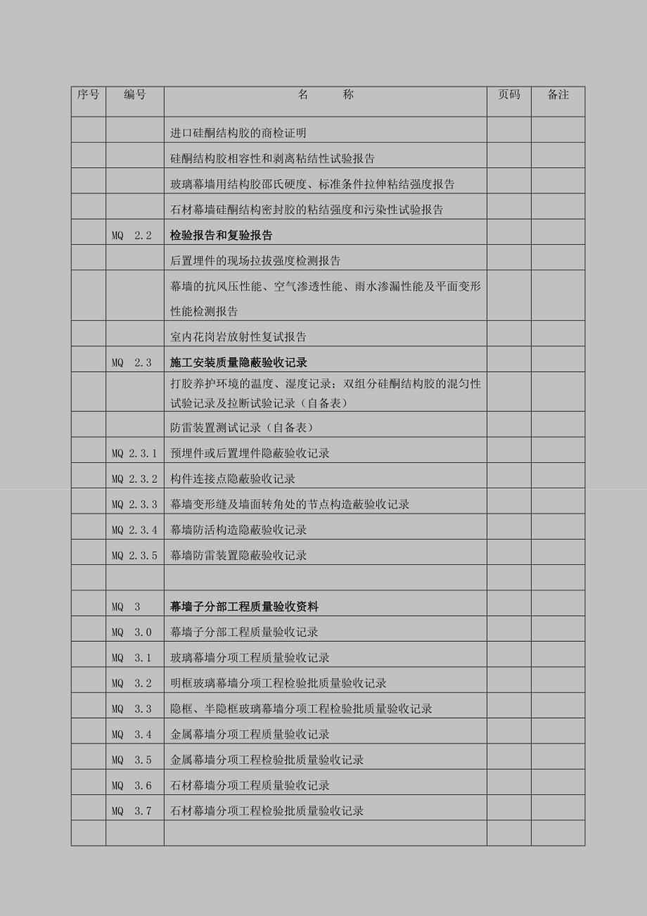 【精编】建筑幕墙验收资料_第3页