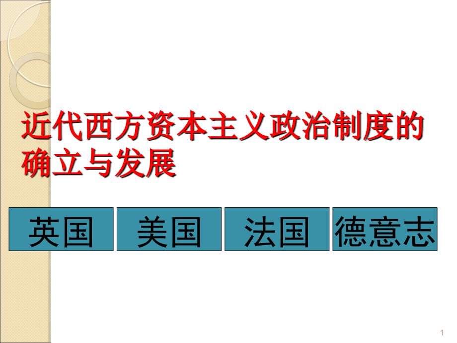 英国君主立宪制的建立人教版必修1ppt课件.ppt_第1页