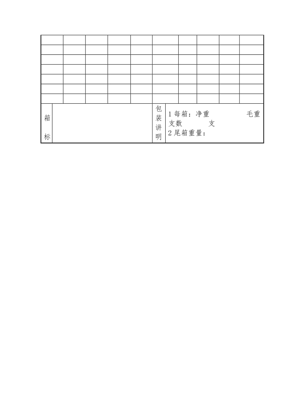 包装部门工作日统计报表_第2页