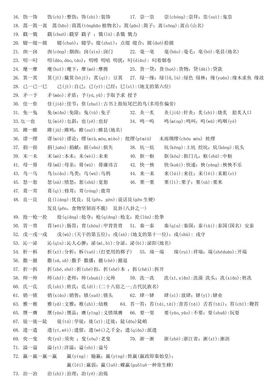 小学生容易写错的字-重点.doc_第3页