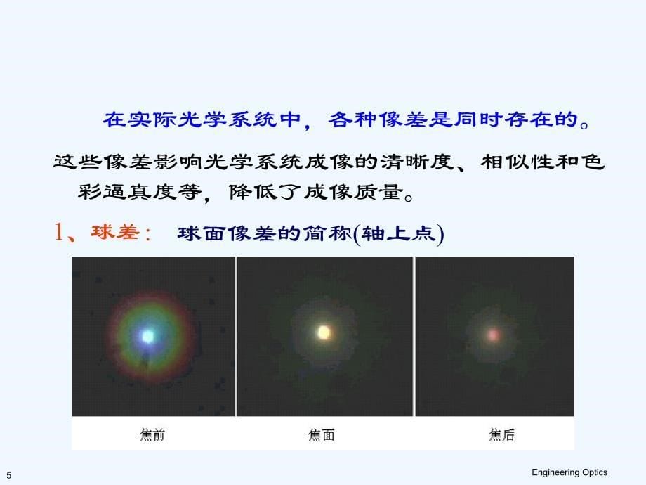 第六、八章光学系统的像差理论以及像质评价_第5页