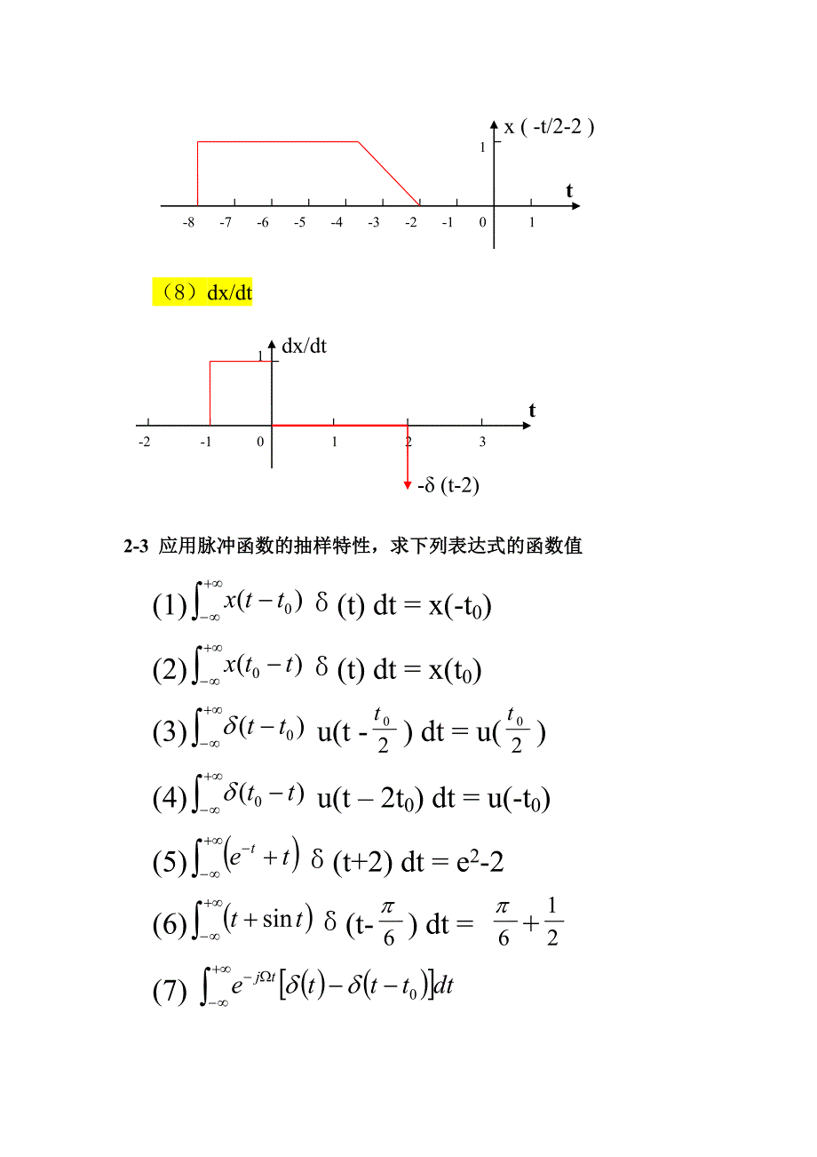 信号分析与处理杨西侠第2章习题答案.doc_第4页