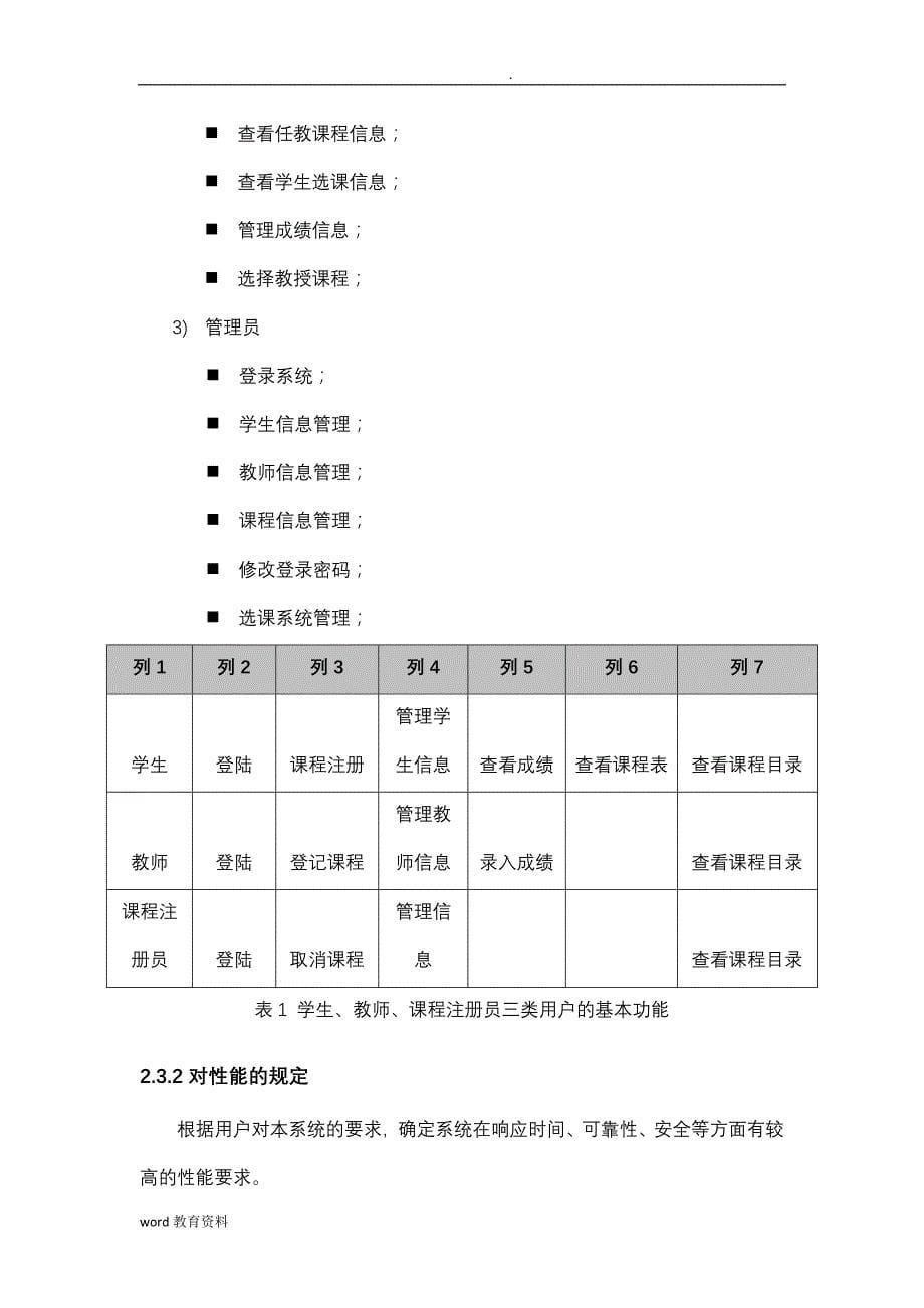 学生选课系统试验报告_第5页