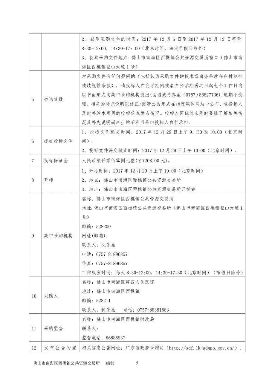 更换新电梯招标文件_第5页