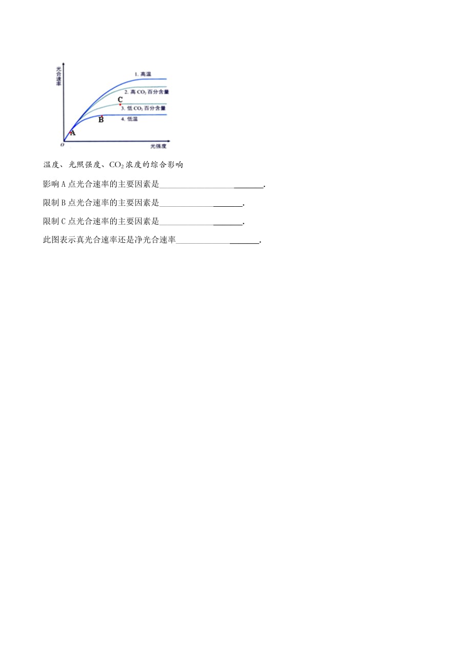 北京市第四中学高考生物总复习例题讲解：专题突破 第二讲 细胞代谢_第3页